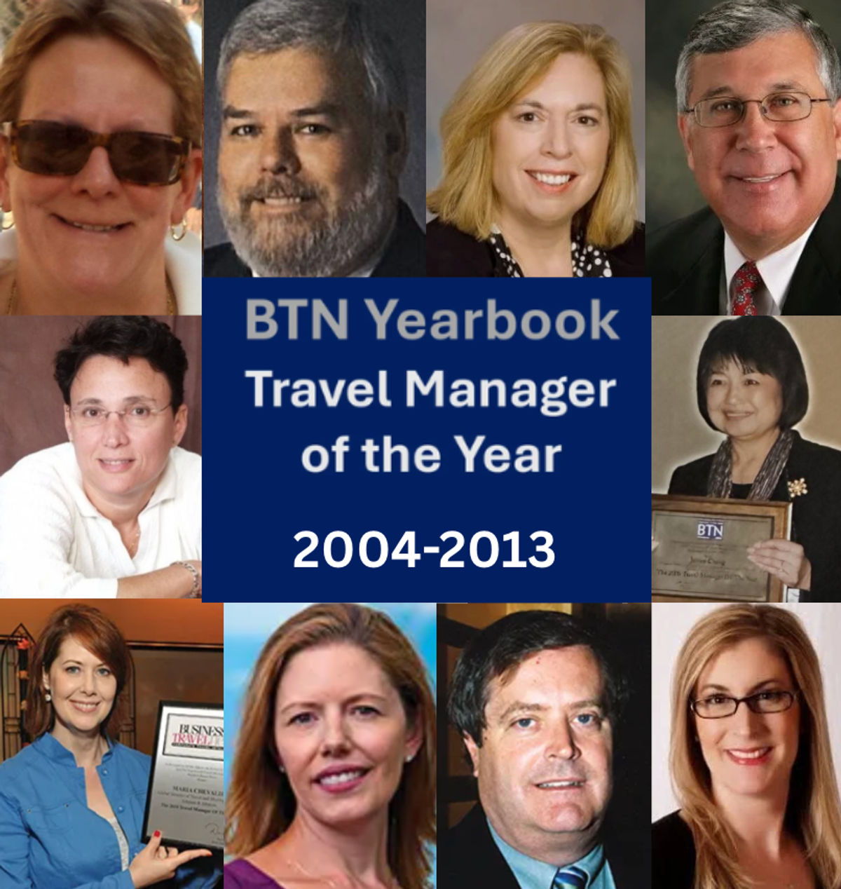 Travel Manager of the Year 2004 to 2013